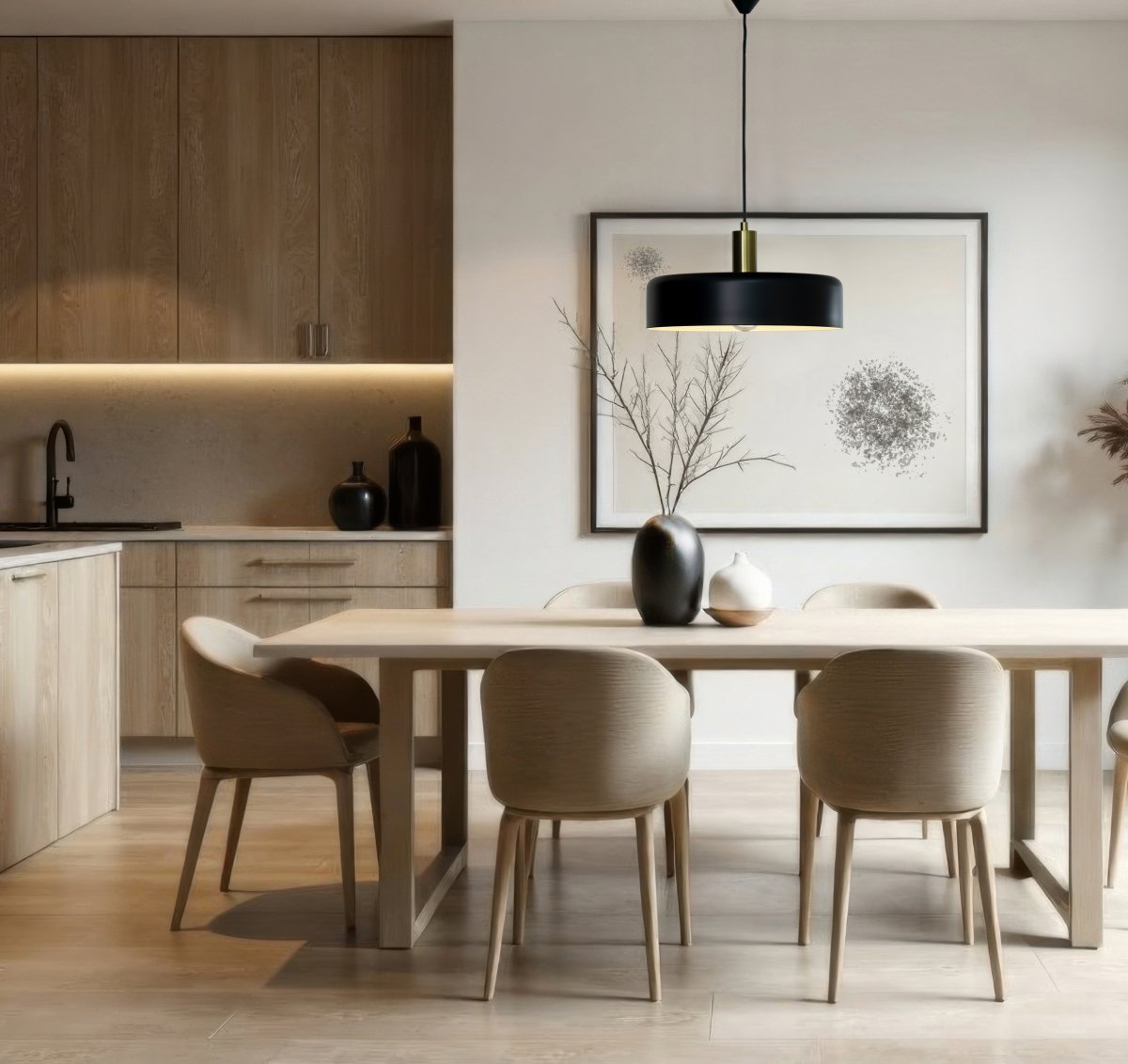 Suvi Ø35 Schwarz hängelampe Von Aneta Lighting - Suvi ist eine moderne und stilvolle Deckenleuchte, die in den meisten Wohnungen gut aussieht.
