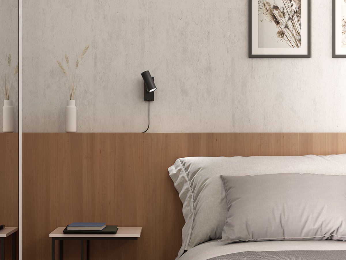 Cato Mattschwarz leselampe Von Belid - Cato ist eine Hommage an unser skandinavisches Erbe mit minimalistischem Design und sorgfältig ausgewählten hochwertigen Materialien.