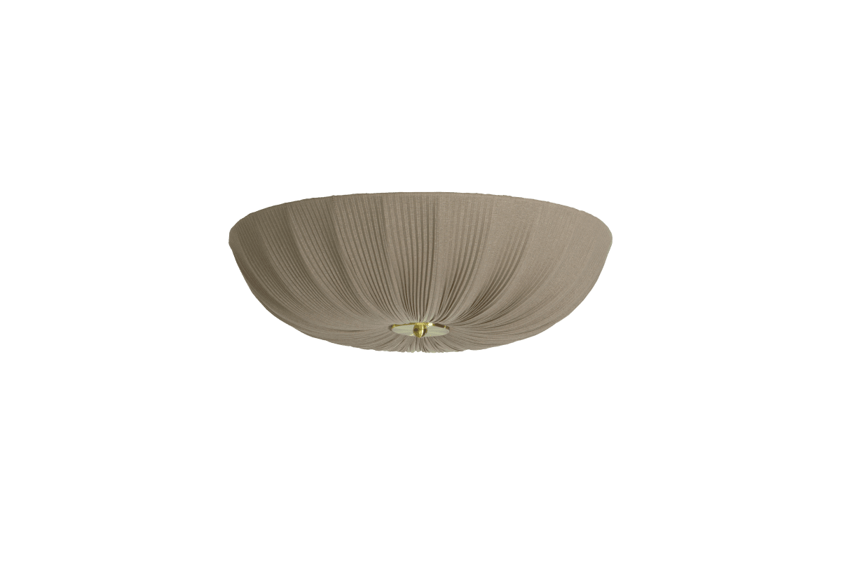 Lady Ø45 Grau deckenleuchte Von Aneta Lighting - Eine dekorative Tischleuchte, die sich sowohl im Wohnzimmer als auch im Schlafzimmer und im Flur harmonisch einf&uuml;gt.