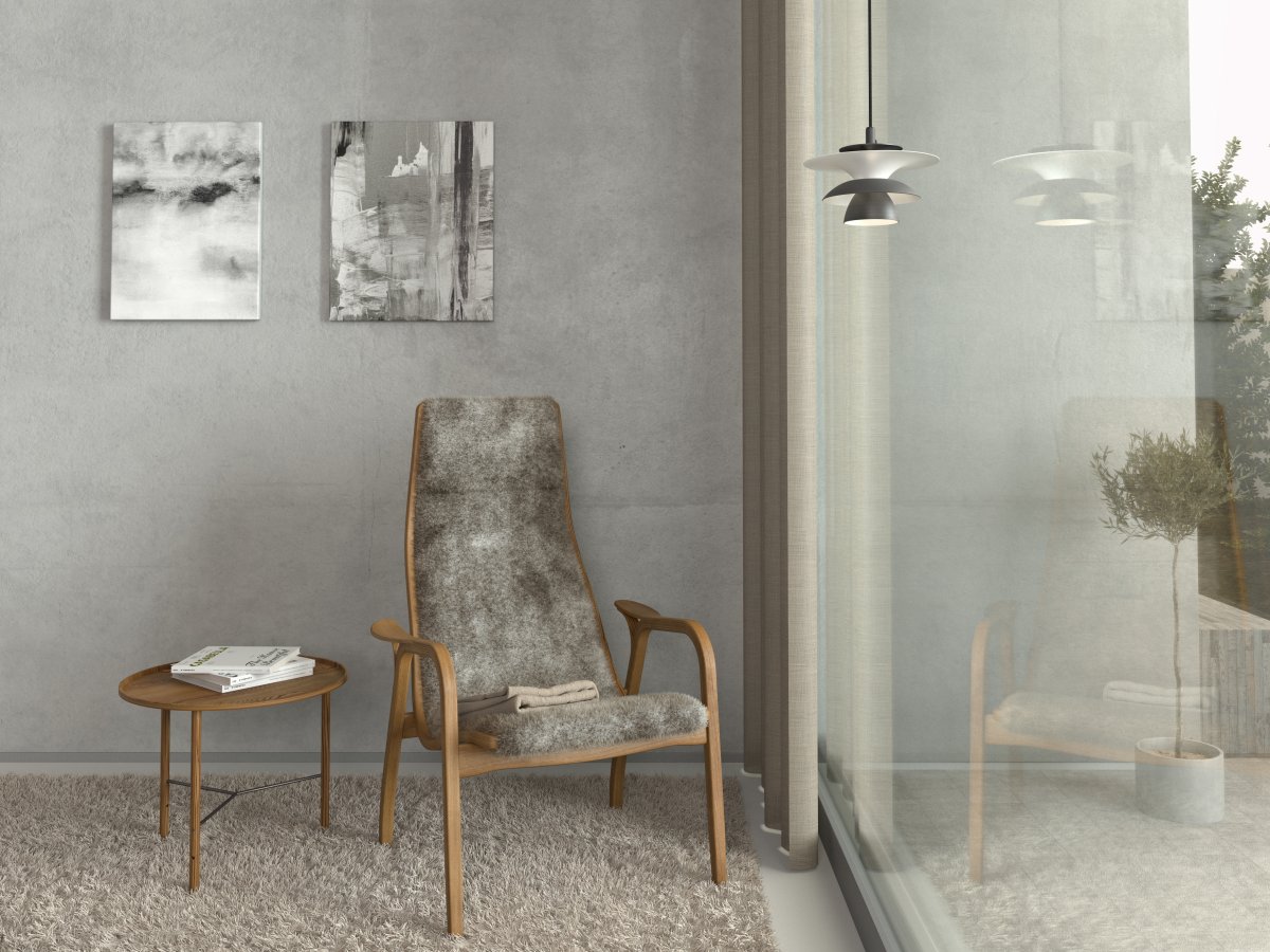 Picasso Ø18 Oxidgrau fensterlampe Von Belid - Die Pendelleuchte schafft eine gem&uuml;tliche Atmosph&auml;re in Ihrem Zuhause und wird zum Blickfang, egal ob Sie sie am Fenster oder &uuml;ber dem Beistelltisch aufh&auml;ngen.