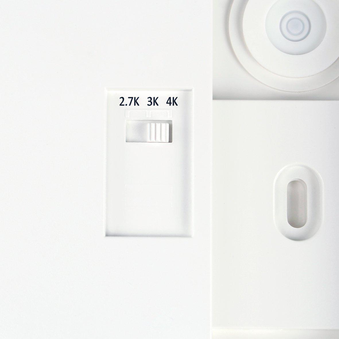 Plafondy Ø22 Weiß Von Designlight - Die Leuchte ist staub- und wasserdicht (Schutzart IP54) und somit auch f&uuml;r anspruchsvolle Umgebungen geeignet.