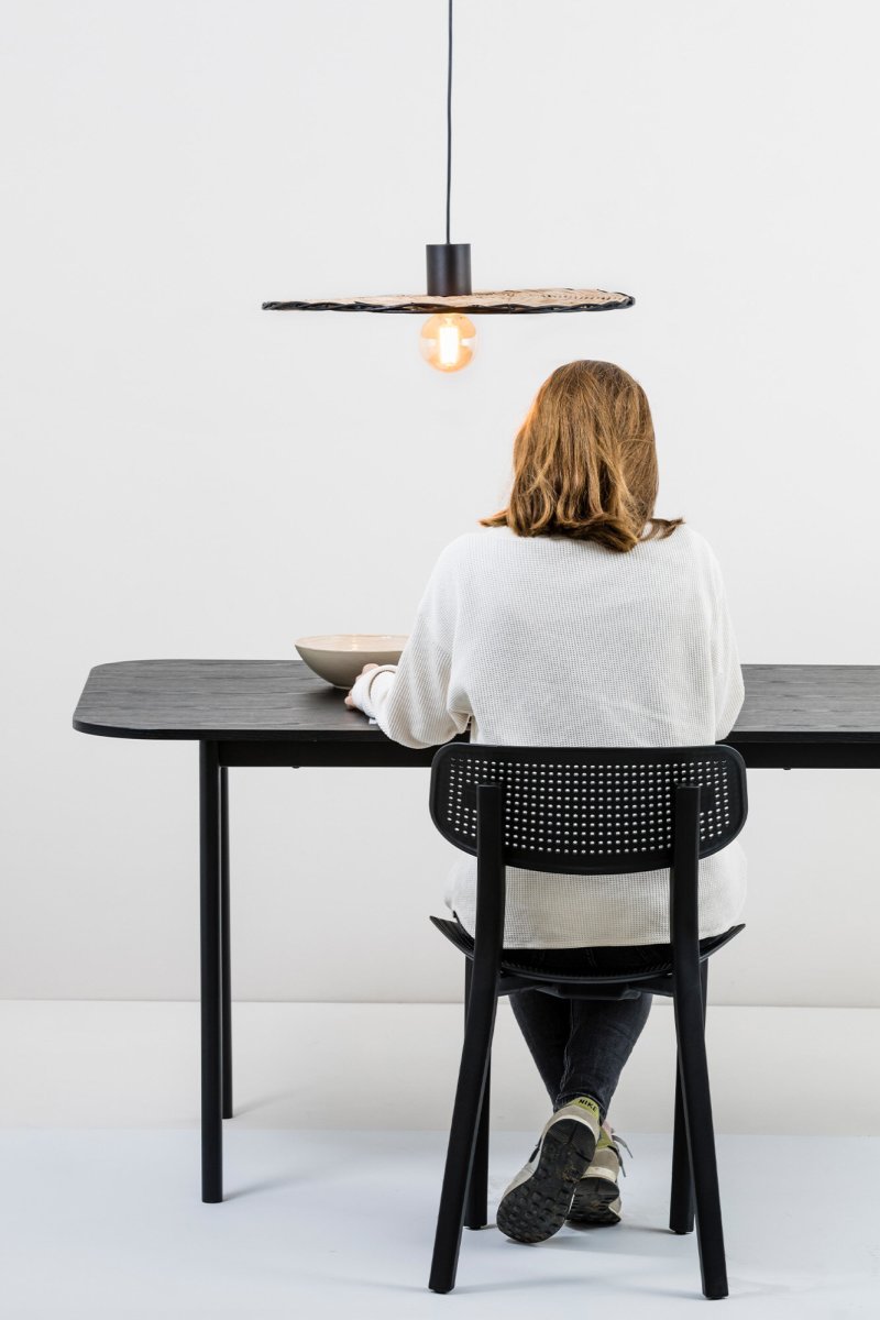 Costas Ø60 Natur hängelampe Von Faro Barcelona - Costas eignet sich perfekt f&uuml;r private und gewerbliche R&auml;ume wie Restaurants und Hotels und verleiht jedem Interieur einen warmen und nat&uuml;rlichen Ausdruck.