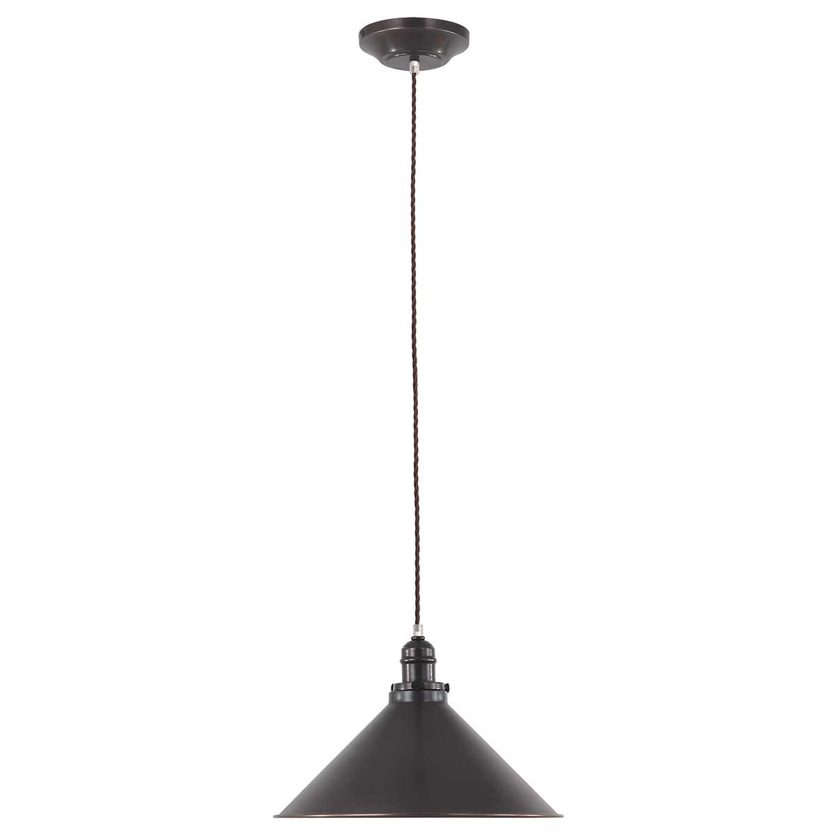 Provence Ø37 Antike Bronze hängelampe Von Elstead Lighting - Die Pendelleuchte Provence in Antikbronze ist vom französischen Designstil der Mitte des 20.