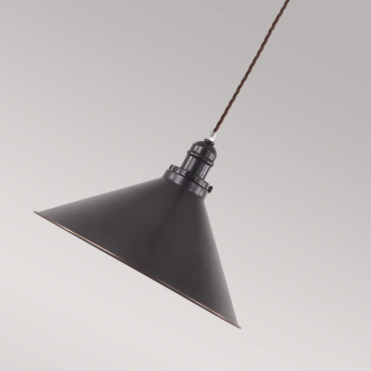 Provence Ø37 Antike Bronze hängelampe Von Elstead Lighting - Die Pendelleuchte Provence in Antikbronze ist vom französischen Designstil der Mitte des 20.