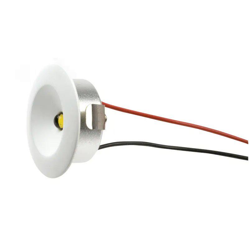 Q-32 Mini Downllight 3000K Weiß Von Designlight - Diese Einbauleuchte bietet stilvolles Akzentlicht mit einem Abstrahlwinkel von 105&deg; und einem Lichtstrom von 115 Lumen.
