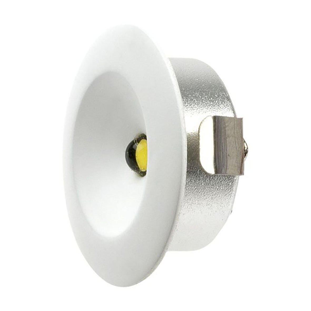 Q-33 Mini Downlight 2700K Weiß Von Designlight - Diese Einbauleuchte bietet stilvolles Akzentlicht mit einem Abstrahlwinkel von 105&deg; und einem Lichtstrom von 105 Lumen.
