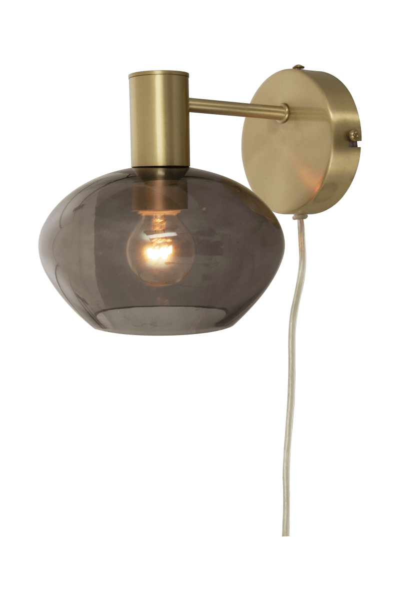 Bell Ø15 Rauchgrau wandlampe Von Aneta Lighting - 