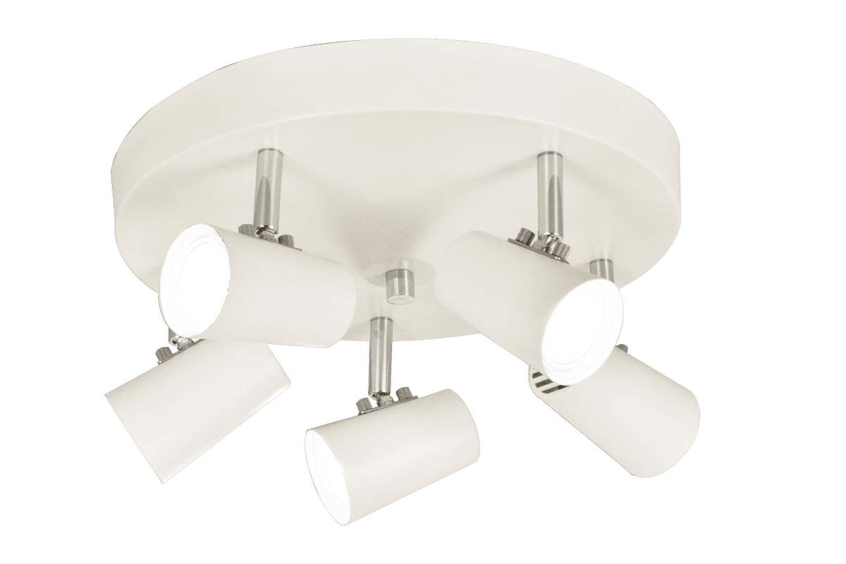 Pilot 5 Weiß spotlight Von Aneta Lighting - 