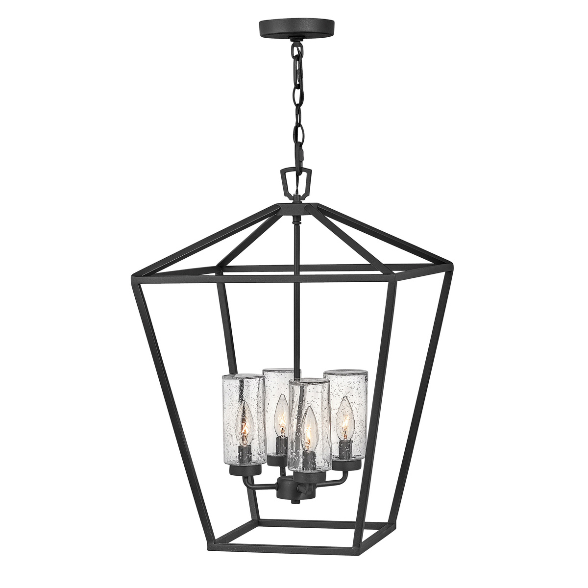 Alford Place 55cm Schwarz Von Elstead Lighting - Alford Place &auml;r en stilfull och tidl&ouml;s takpendel som ger din uteplats, veranda eller entr&eacute; ett elegant uttryck.