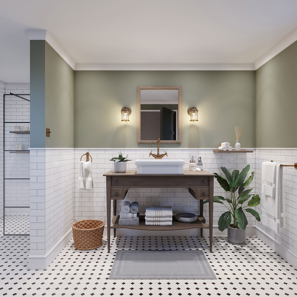 Ashland Bay 20cm Messing badezimmerlampe Von Elstead Lighting - Perfekt, um eine warme und einladende Atmosphäre zu schaffen und gleichzeitig für funktionale Beleuchtung zu sorgen.