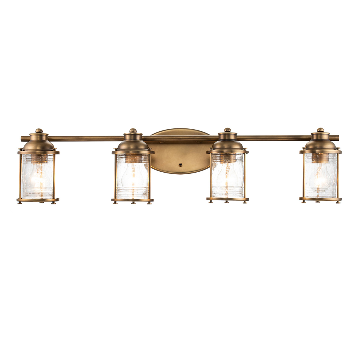 Ashland Bay 85cm Messing badezimmerlampe Von Elstead Lighting - Perfekt, um eine warme und einladende Atmosphäre zu schaffen und gleichzeitig für funktionale Beleuchtung zu sorgen.