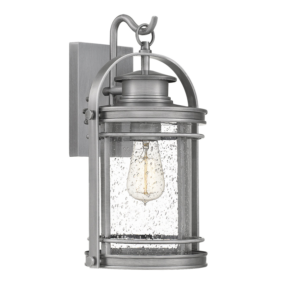 Booker 38cm Aluminium außenlampe Von Elstead Lighting - Booker &auml;r en stilfull och robust fasadlampa med en design inspirerad av klassiska marina lanternor.