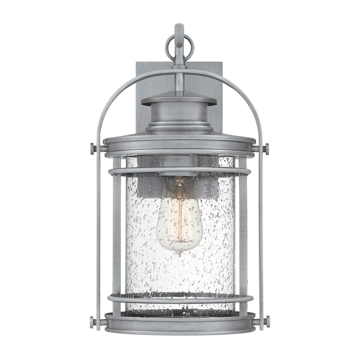 Booker 38cm Aluminium außenlampe Von Elstead Lighting - Booker &auml;r en stilfull och robust fasadlampa med en design inspirerad av klassiska marina lanternor.
