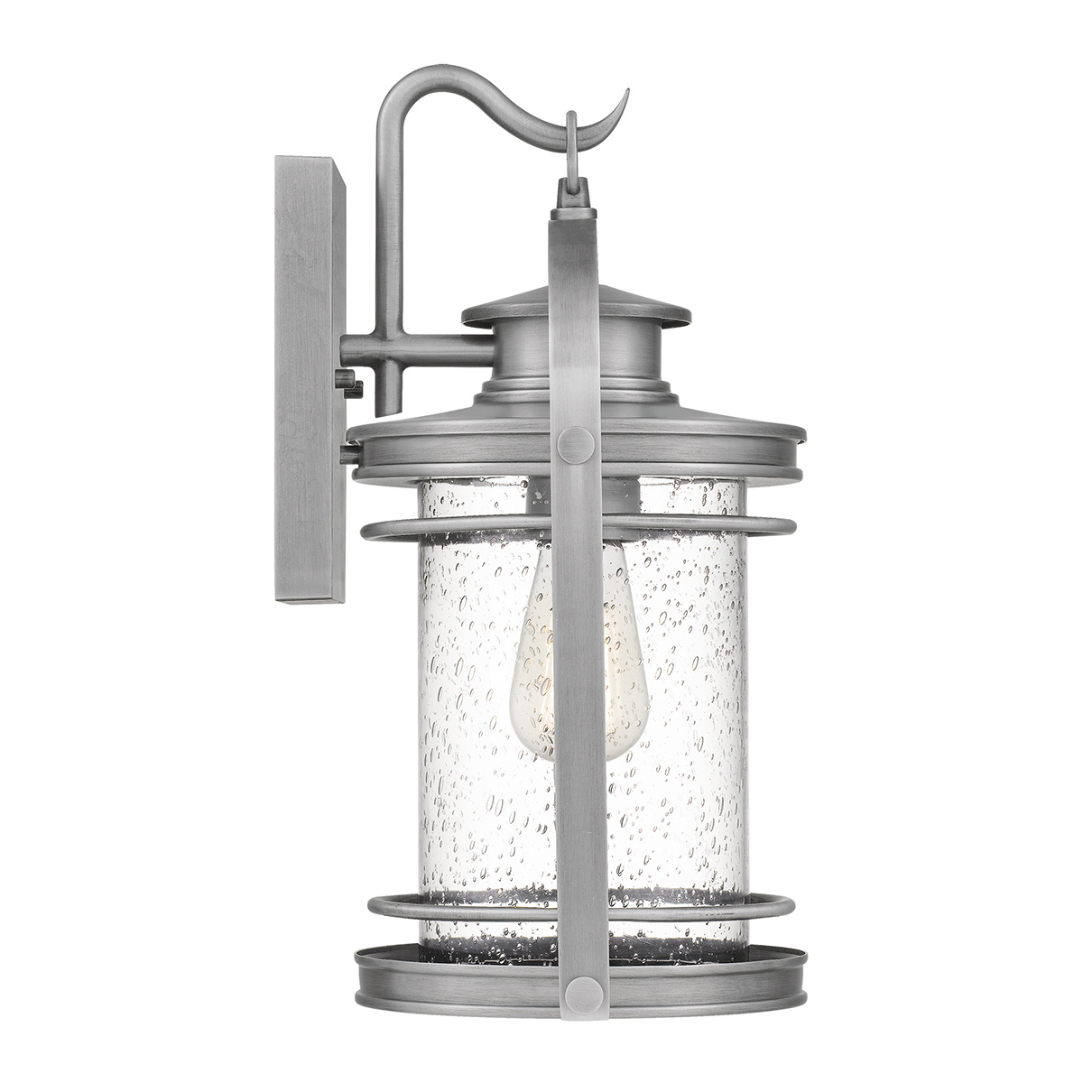Booker 38cm Aluminium außenlampe Von Elstead Lighting - Booker &auml;r en stilfull och robust fasadlampa med en design inspirerad av klassiska marina lanternor.