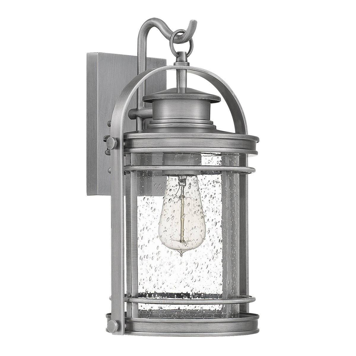 Booker 38cm Aluminium außenlampe Von Elstead Lighting - Booker &auml;r en stilfull och robust fasadlampa med en design inspirerad av klassiska marina lanternor.