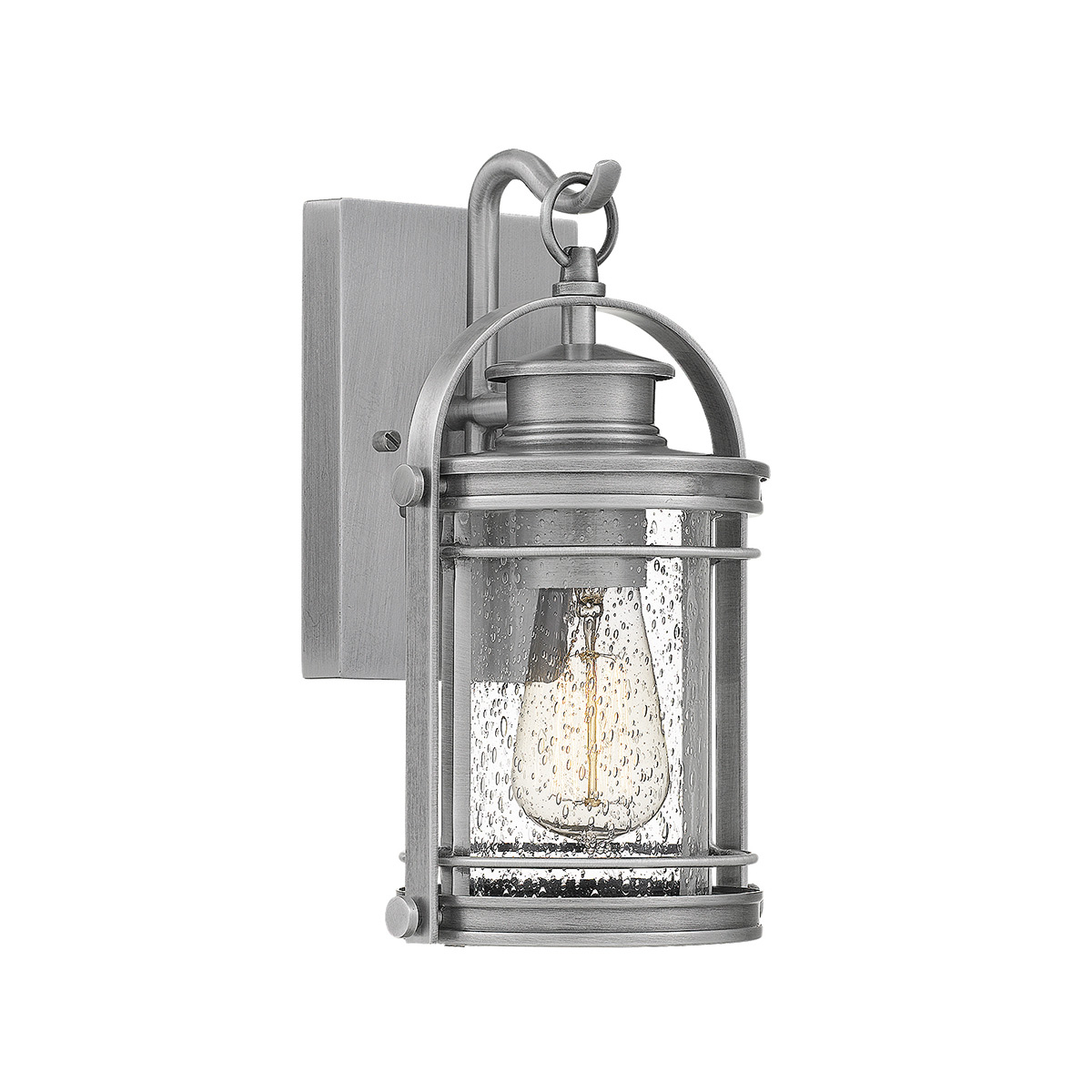 Booker 28cm Aluminium außenlampe Von Elstead Lighting - Booker &auml;r en stilfull och robust fasadlampa med en design inspirerad av klassiska marina lanternor.