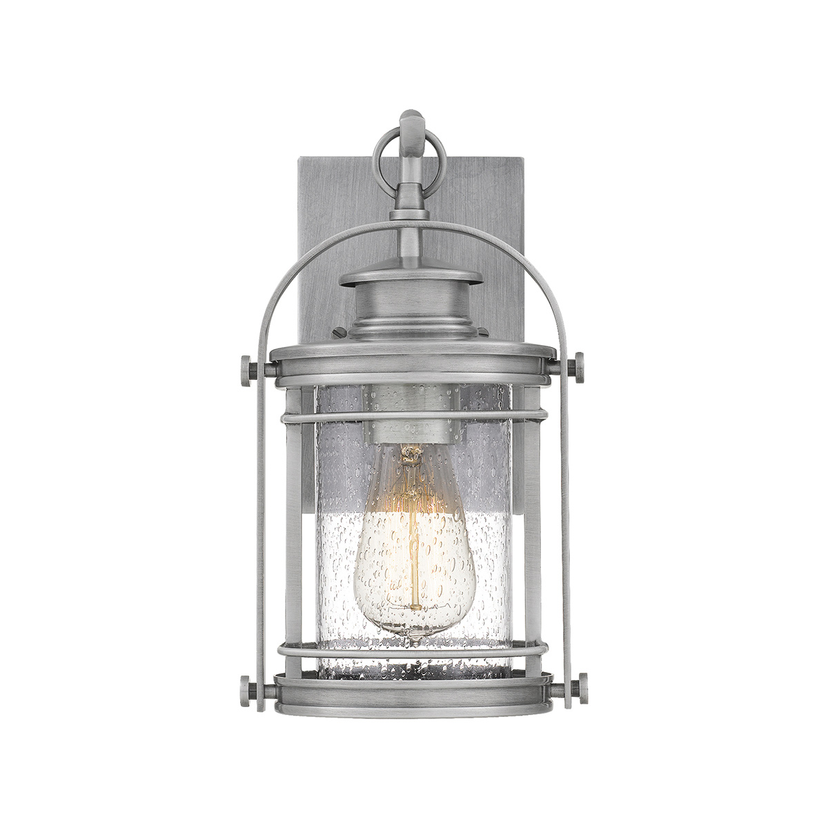 Booker 28cm Aluminium außenlampe Von Elstead Lighting - Booker &auml;r en stilfull och robust fasadlampa med en design inspirerad av klassiska marina lanternor.