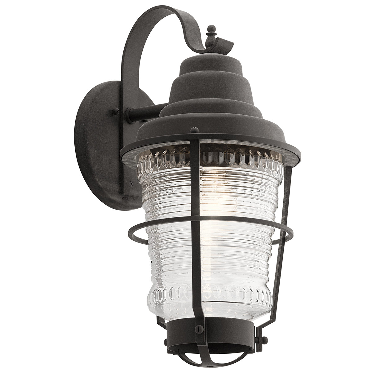 Chance Harbor 55cm Zink außenlampe Von Elstead Lighting - Chance Harbor &auml;r en klassisk och robust fasadlampa med en design inspirerad av maritim stil.