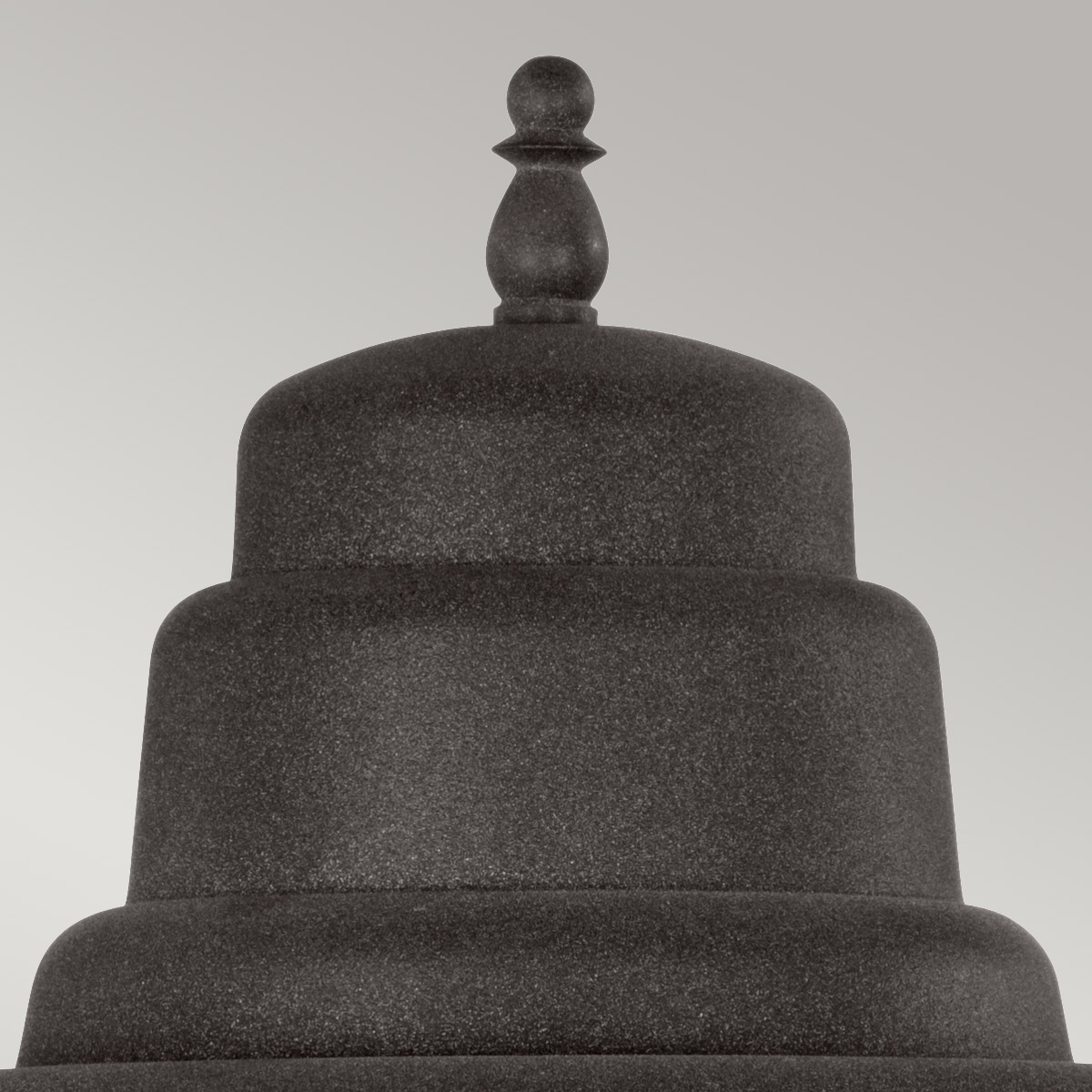 Chance Harbor 50cm Zink Von Elstead Lighting - Es kombiniert ein rustikales Zink-Finish mit klarem Glas in einer wunderschön geriffelten Struktur, die für eine elegante Lichtverteilung sorgt.