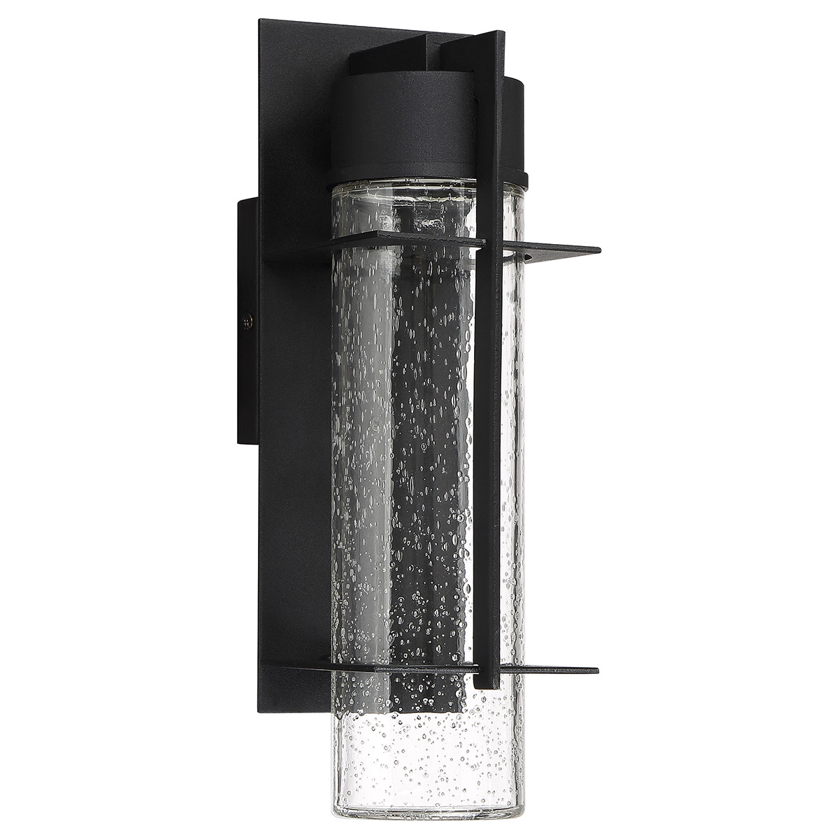 Eames 36cm Schwarz außenlampe Von Elstead Lighting - Eames &auml;r en modern och stilren fasadlampa med en industriell touch.