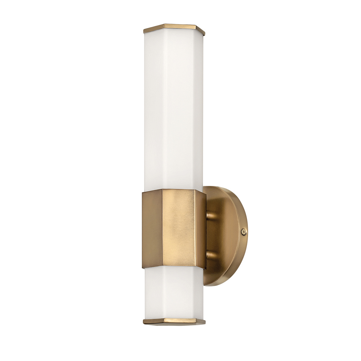 Facet 35cm Antikes Messing badezimmerlampe Von Elstead Lighting - Facet ist eine moderne und stilvolle Badezimmerlampe, die Funktion und Ästhetik vereint.