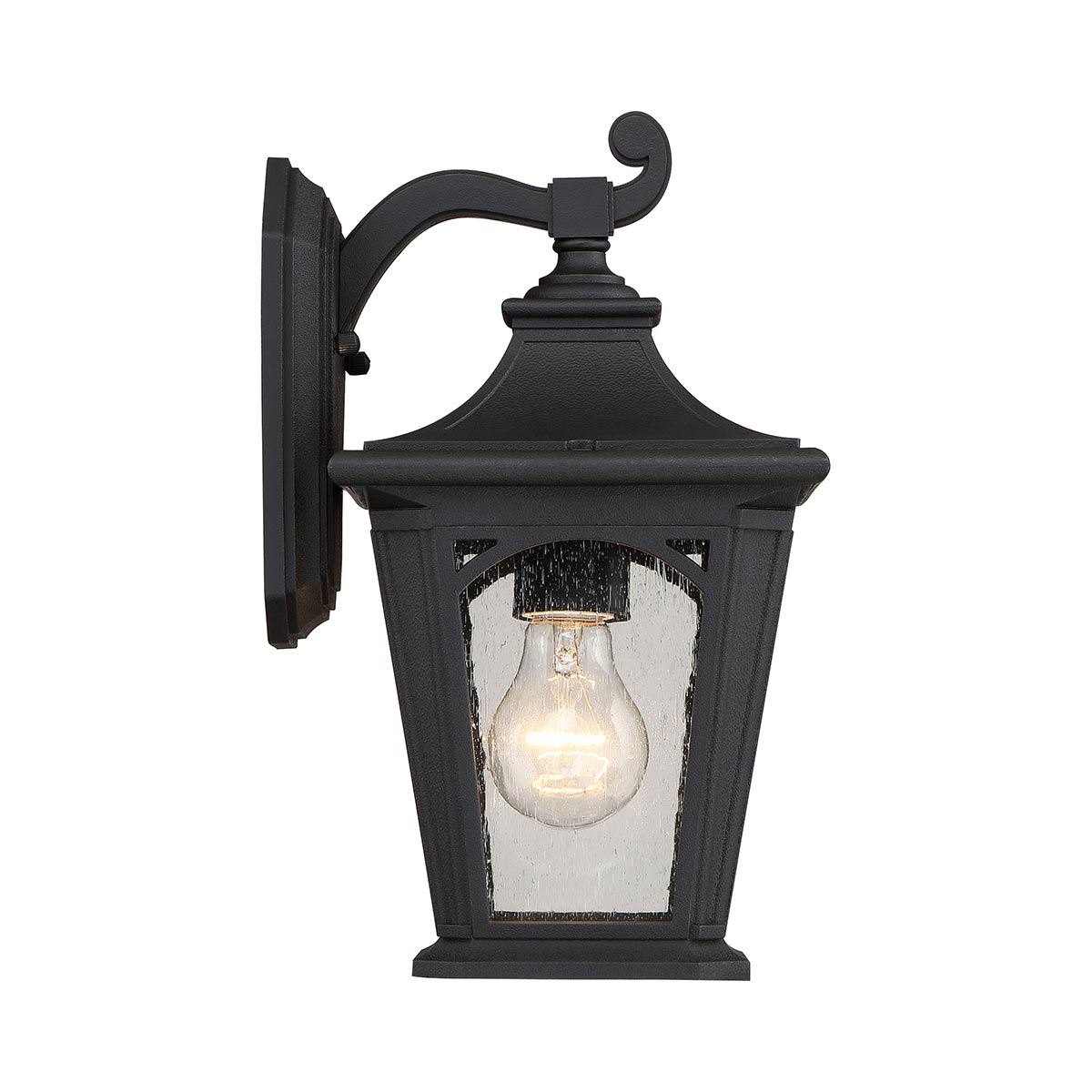 Bedford Schwarz außenlampe Von Elstead Lighting - Die Lampe hat die Schutzart IP44 und ist somit für den Einsatz im Außenbereich geeignet und vor Witterungseinflüssen geschützt.