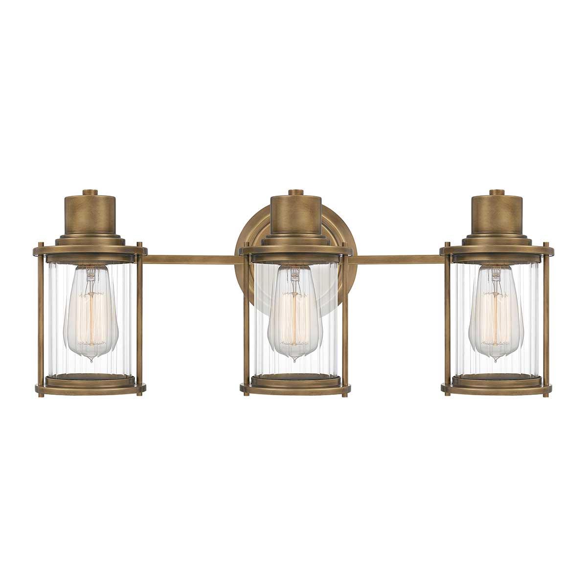 Riggs 56cm Rohmessing badezimmerlampe Von Elstead Lighting - Aus Stahl gefertigt und mit einer robusten Konstruktion sorgt Riggs für stilvolles und funktionales Licht im Zuhause.