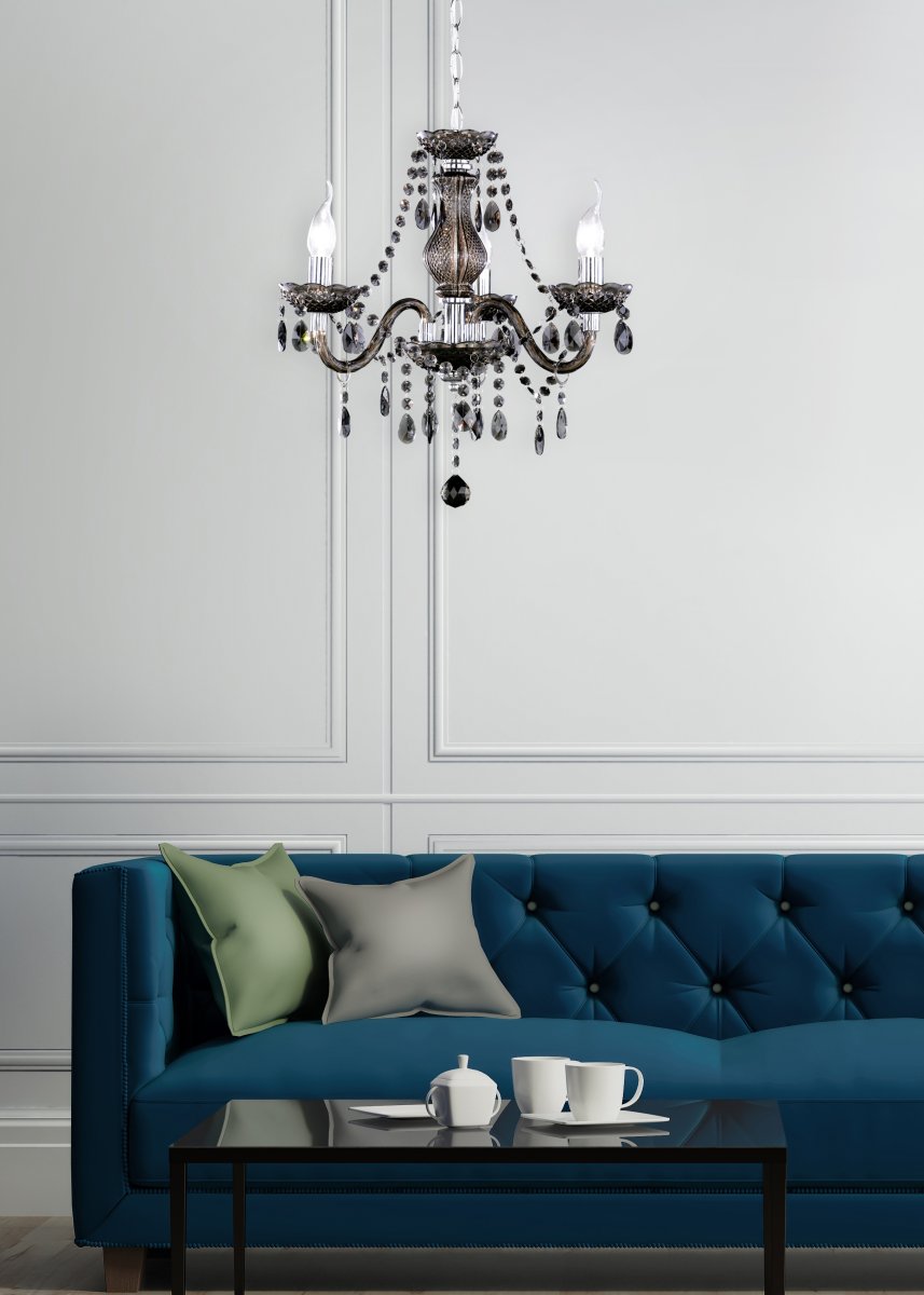 Luster Ø46 Schwarz hängelampe Von Trio Lighting - 