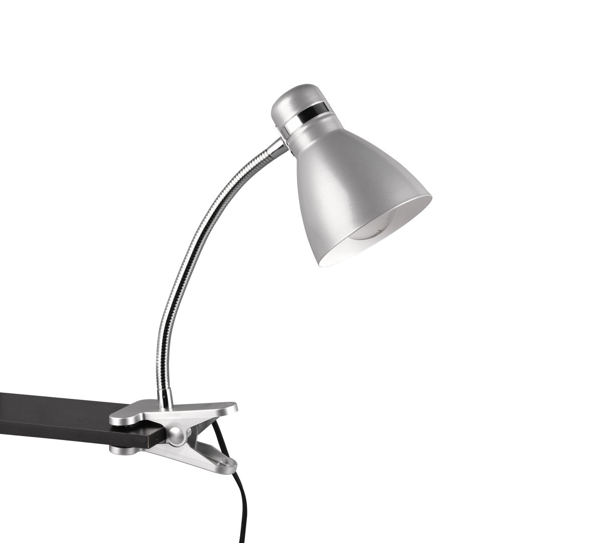 Harvey Grau klemmlampe Von Trio Lighting - Die titanfarbene Leuchte lässt sich problemlos mit unterschiedlichen Einrichtungs- und Farbkonzepten kombinieren und fügt sich harmonisch in Ihr Interieur ein.