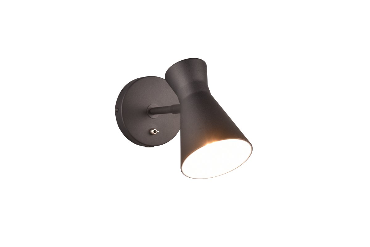Enzo 16cm Schwarz leselampe Von Trio Lighting - 