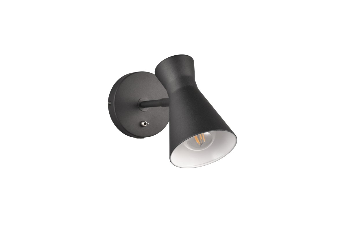 Enzo 16cm Schwarz leselampe Von Trio Lighting - 