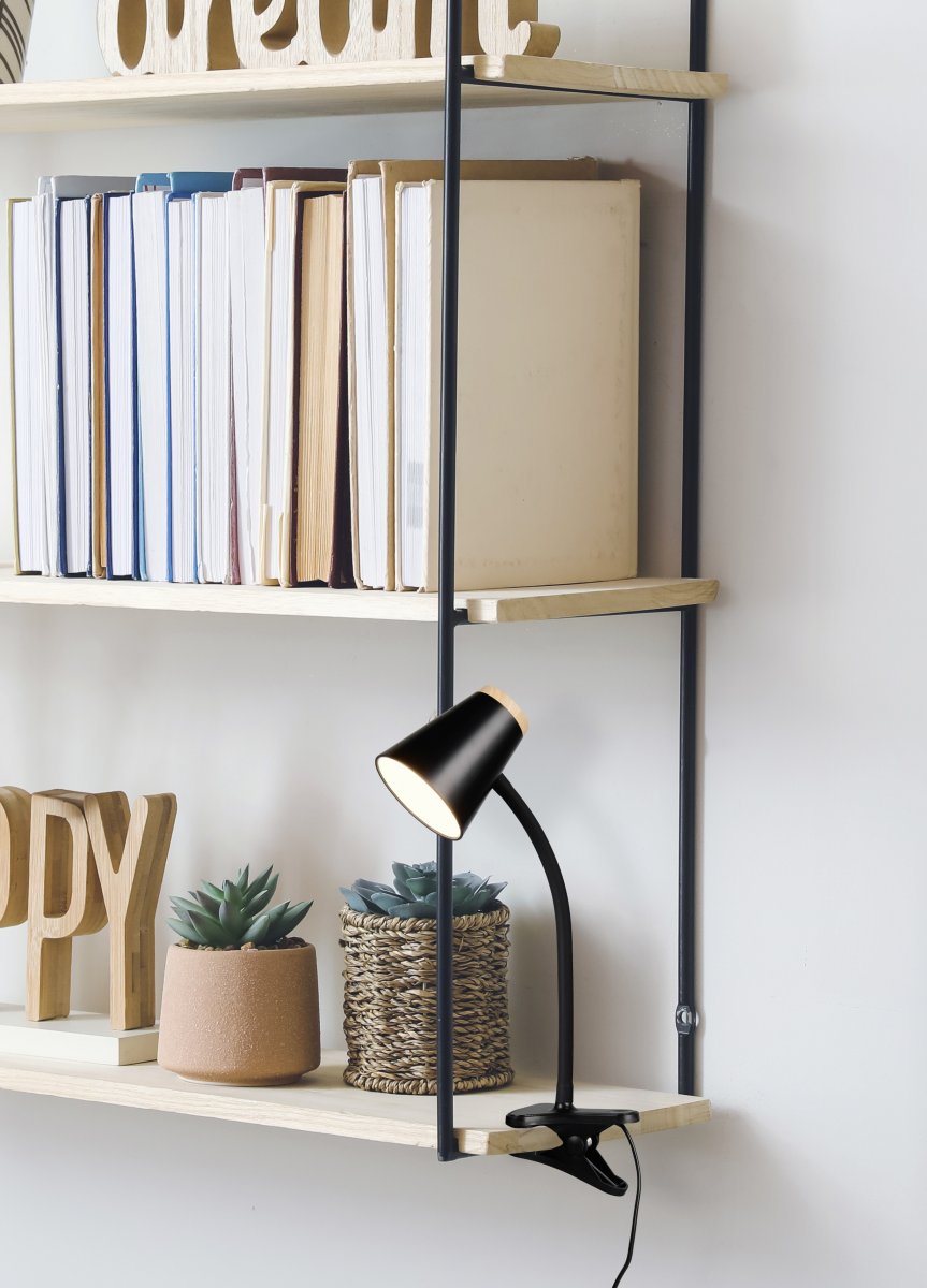 Pongo Schwarz klemmlampe Von Trio Lighting - 