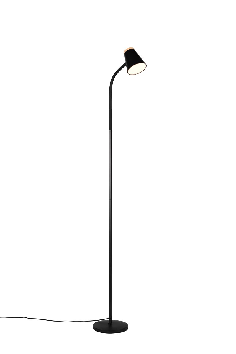 Pongo Schwarz stehlampe Von Trio Lighting - 