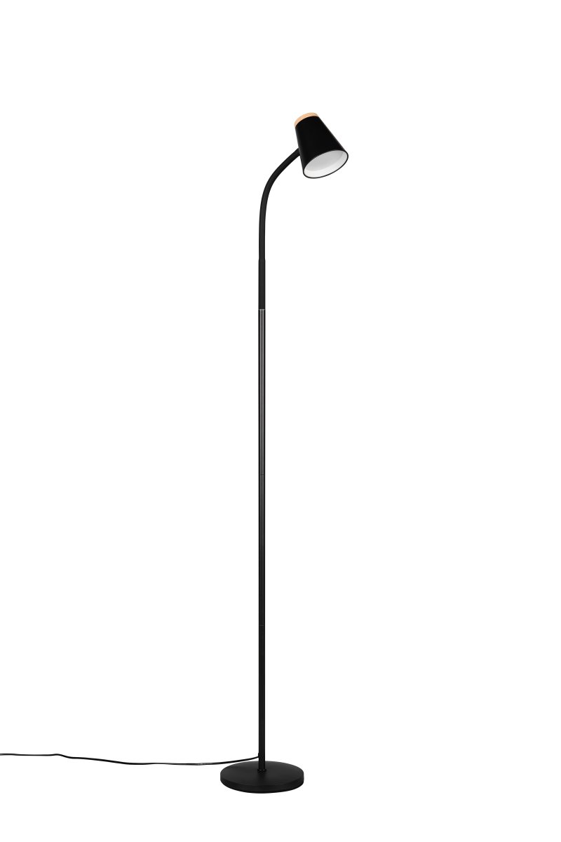Pongo Schwarz stehlampe Von Trio Lighting - 