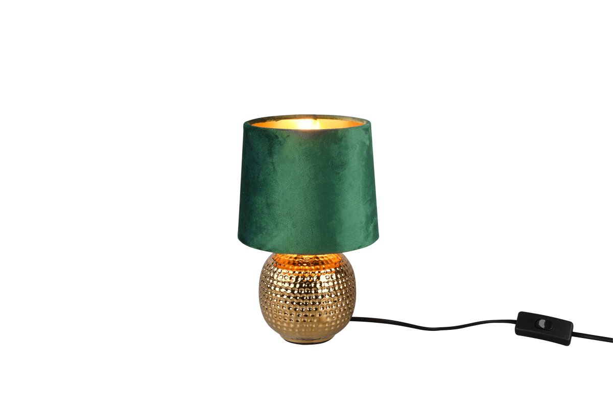 Sophia 26cm Grün tischlampe Von Trio Lighting - Die Tischleuchte SOPHIA hat ein modernes und auffälliges Design, das alle Blicke auf sich zieht.