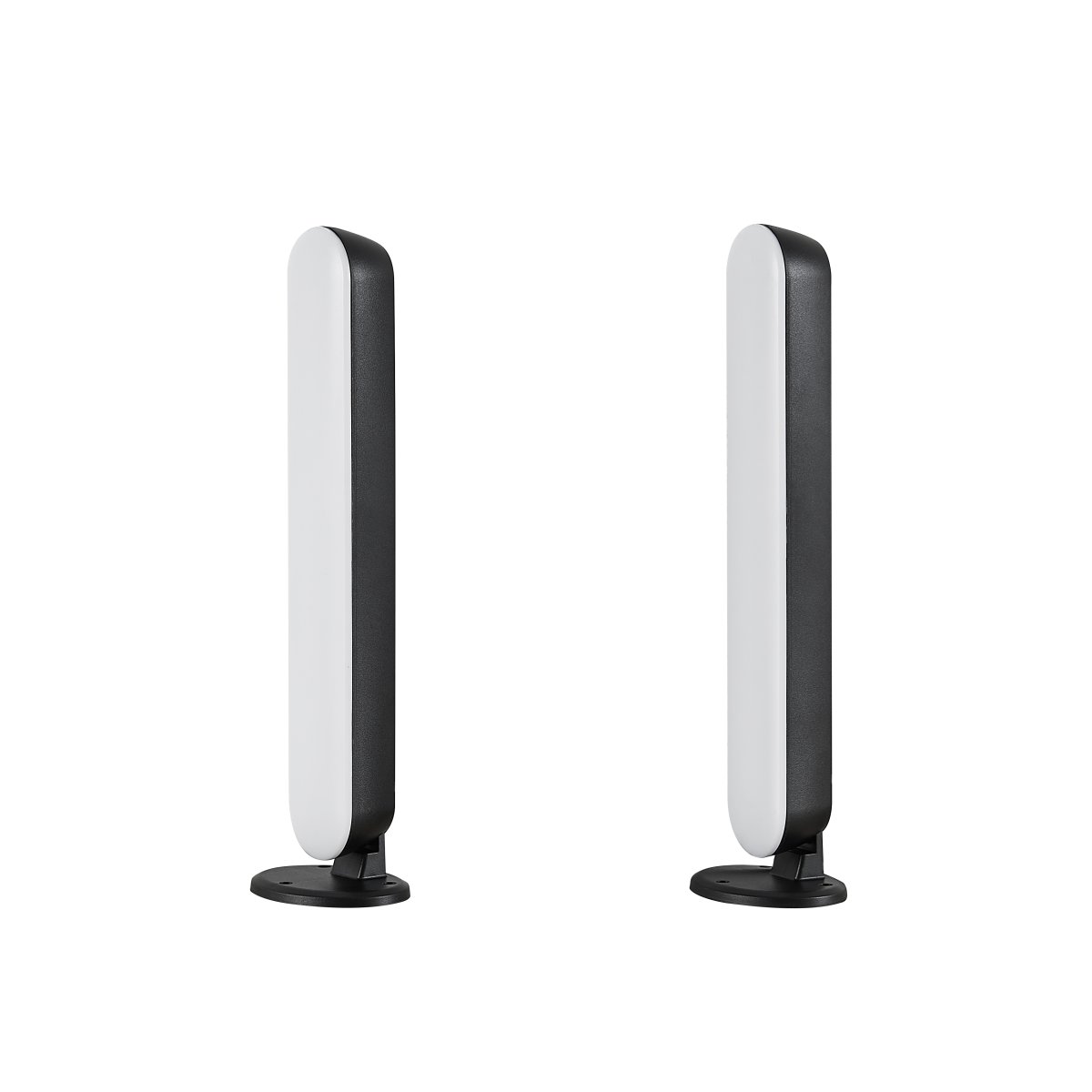 Game 28cm Schwarz tischlampe Von Trio Lighting - Umgebungsgeräusche, die die Lichteffekte mit Musik, Filmen und Spielen synchronisieren und so für ein noch intensiveres Erlebnis sorgen.
