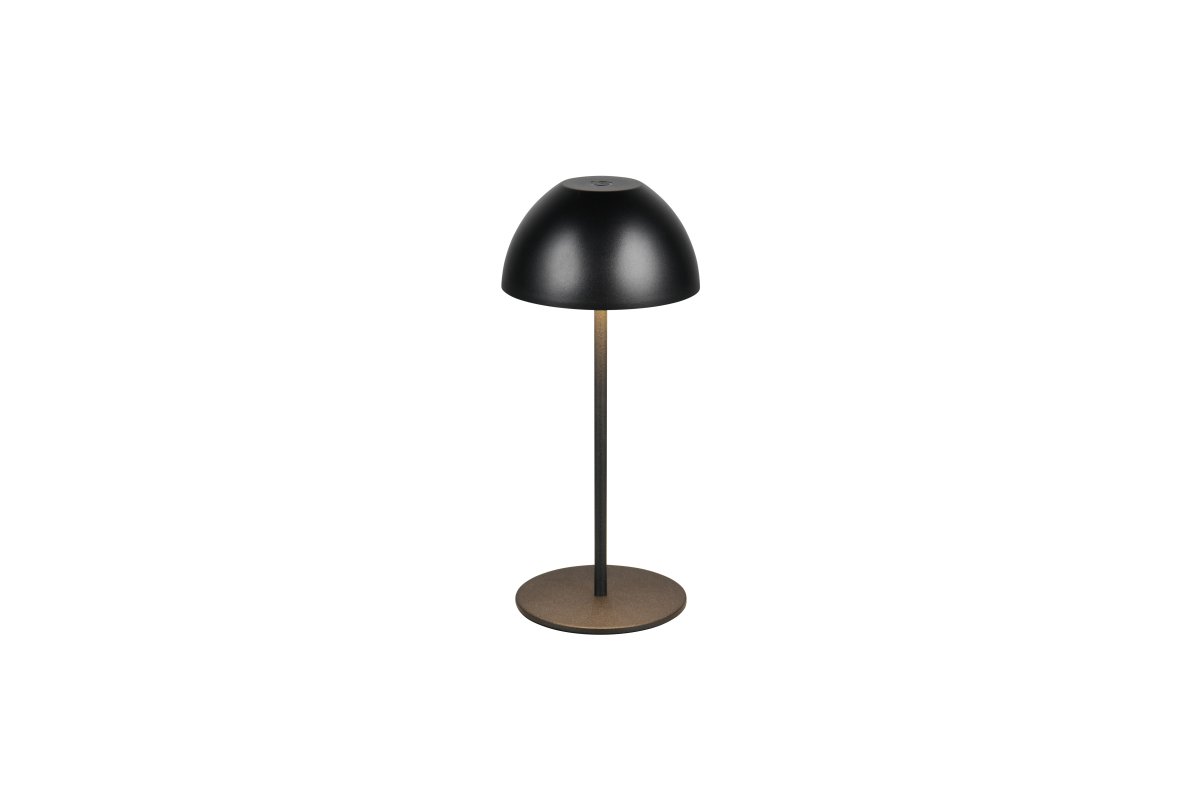 Ortiz 20cm Schwarz tragbare Von Trio Lighting - 
