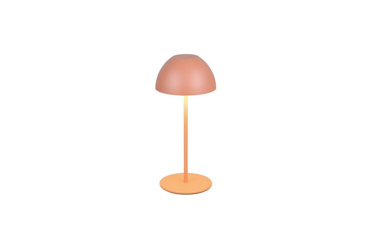 Ortiz 20cm Aprikose tragbare Von Trio Lighting - 