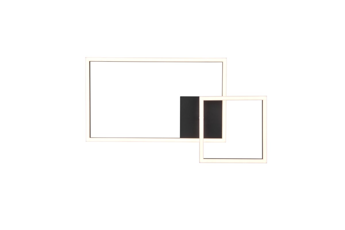 Padella 63cm Schwarz deckenleuchte Von Trio Lighting - Das elegante Design in Mattschwarz macht Padella zu einer stilvollen Erg&auml;nzung moderner Inneneinrichtungen und bietet endlose Kombinationsm&ouml;glichkeiten f&uuml;r eine anspruchsvolle und pers&ouml;nliche Note.
