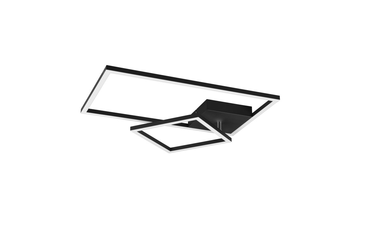 Padella 63cm Schwarz deckenleuchte Von Trio Lighting - Das elegante Design in Mattschwarz macht Padella zu einer stilvollen Erg&auml;nzung moderner Inneneinrichtungen und bietet endlose Kombinationsm&ouml;glichkeiten f&uuml;r eine anspruchsvolle und pers&ouml;nliche Note.