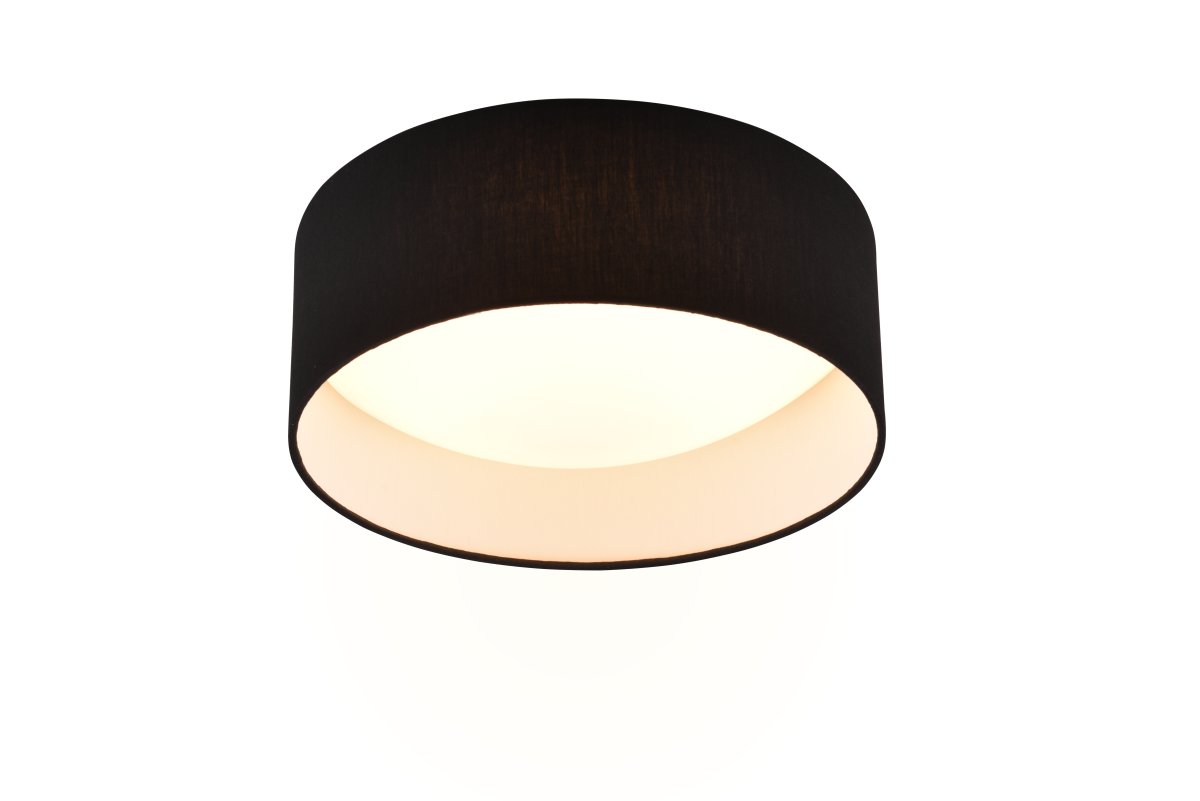 Locarno Ø30 Schwarz deckenleuchte Von Trio Lighting - 