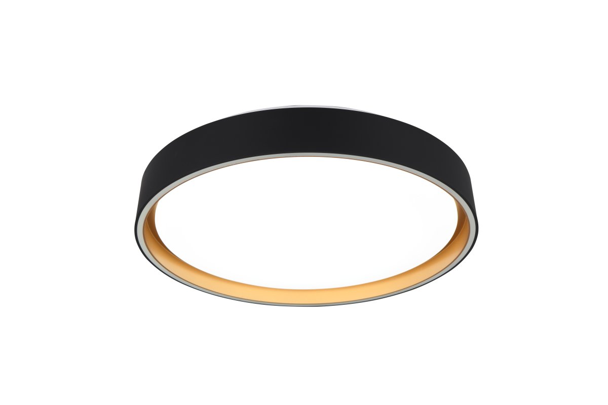 Felis Ø40 Schwarz deckenleuchte Von Trio Lighting - Die energieeffiziente LED-Technologie spart bis zu 80 % der Energiekosten und bietet eine lange Lebensdauer bei geringer W&auml;rmeentwicklung &ndash; eine intelligente und umweltfreundliche L&ouml;sung f&uuml;r Ihr Zuhause.