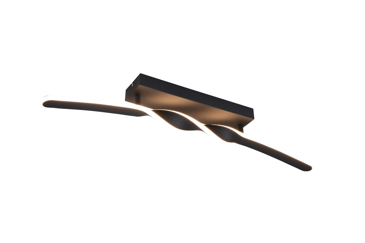 Ginko 80cm Schwarz deckenleuchte Von Trio Lighting - 