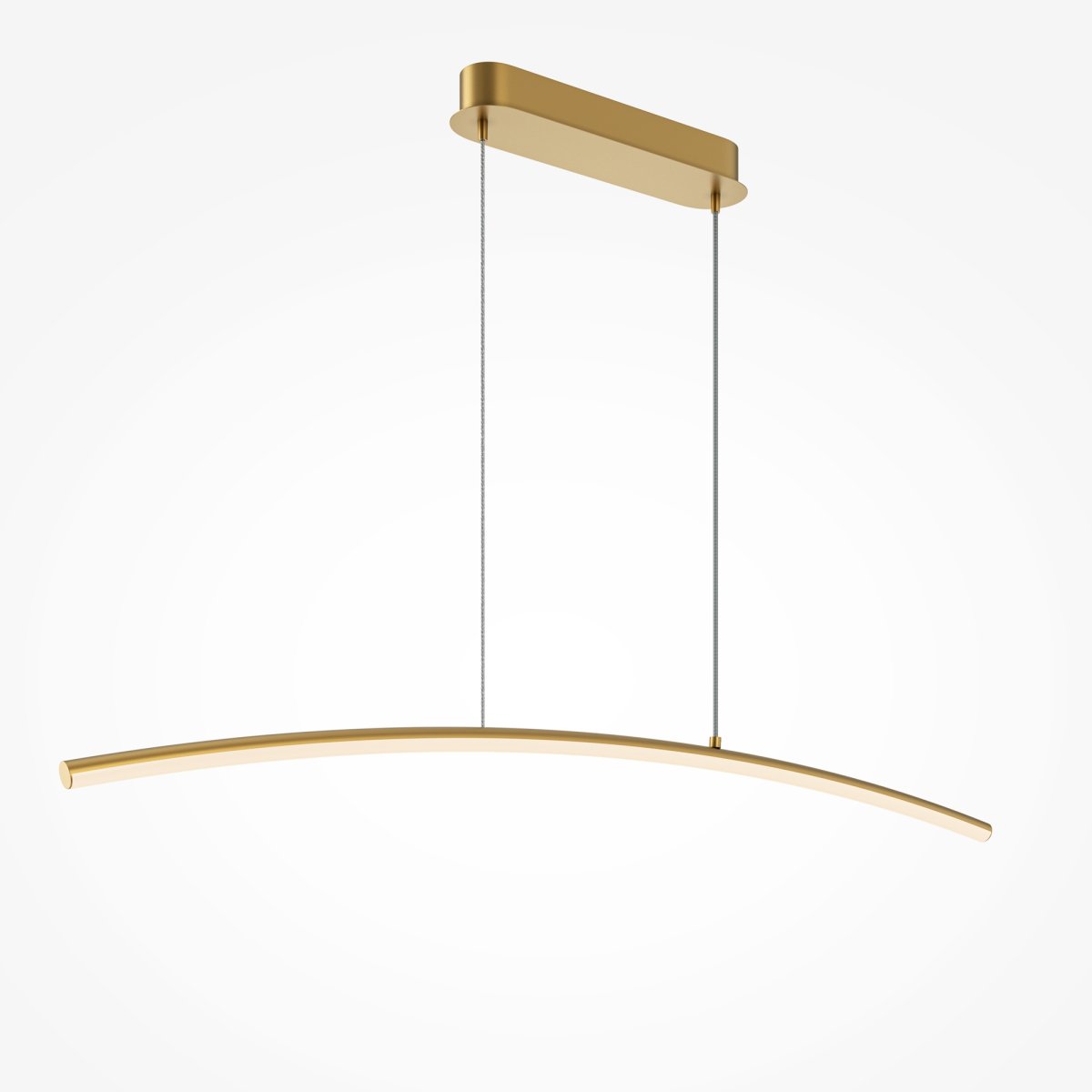 Light Reflection 98cm Messing hängelampe Von Maytoni - Die Farbtemperatur lässt sich von 2600 K warmgelbem Licht bis 3500 K warmweißem Licht einstellen und ermöglicht so eine optimale Anpassung des Lichts an die jeweilige Stimmung.