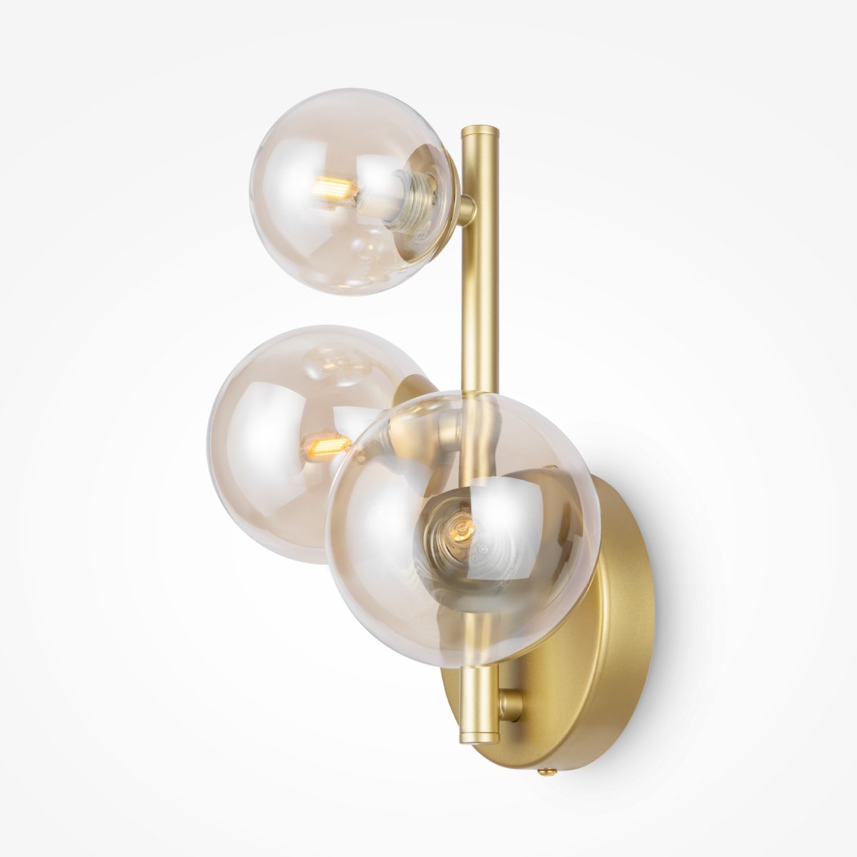 Dallas 25cm Gold wandlampe Von Maytoni - Schaffen Sie eine elegante und einladende Atmosphäre mit Dallas, einer Leuchte, die Ihr Zuhause mit Klasse und Finesse erhellt.