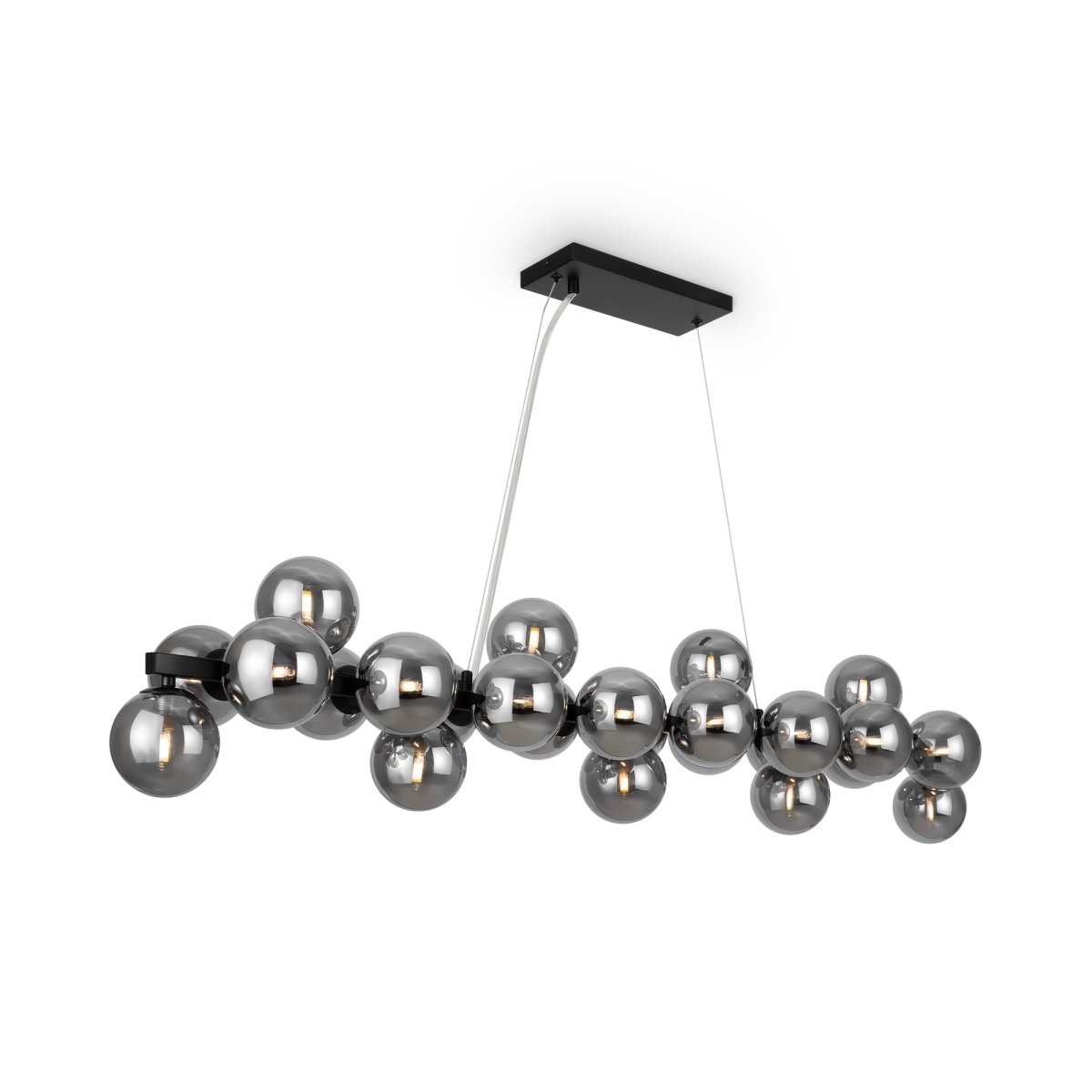Dallas 123cm Schwarz hängelampe Von Maytoni - 