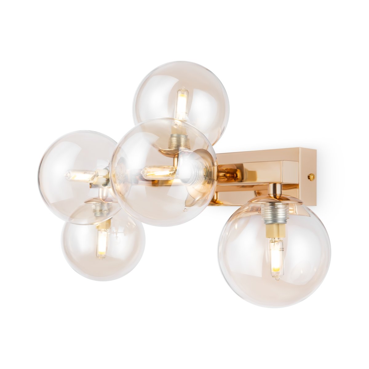 Dallas 40cm Gold wandlampe Von Maytoni - Schaffen Sie eine elegante und einladende Atmosphäre mit Dallas, einer Leuchte, die Ihr Zuhause mit Klasse und Finesse erhellt.