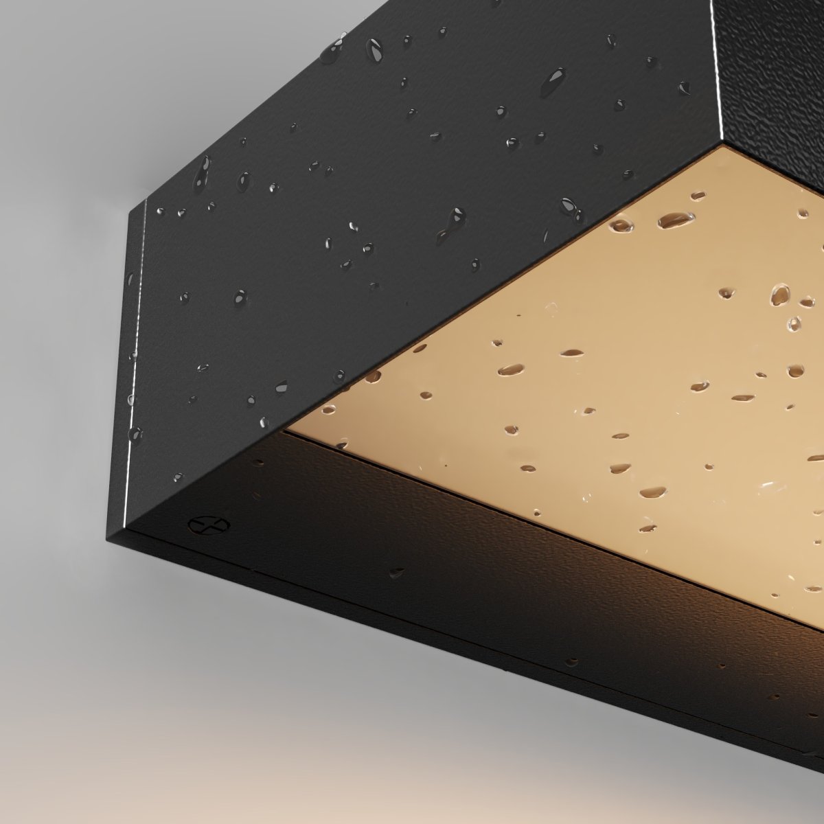 Lot Graphit außenlampe Von Maytoni - Die Lampe verfügt über einen hohen Schutzgrad gegen Staub und Feuchtigkeit, IP65, und ist daher ideal für den Einsatz im Innen- und Außenbereich geeignet.