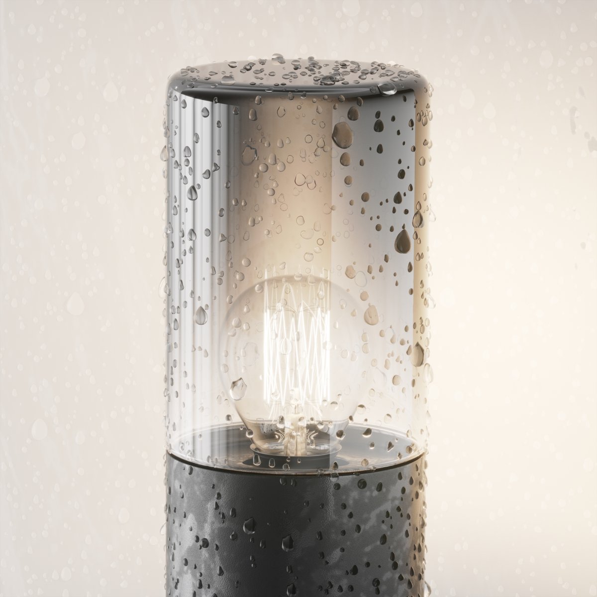 Amas 80cm Graphit pollarleuchten Von Maytoni - Der getönte Schirm sorgt für ein anspruchsvolles Design und verbreitet ein gedämpftes, geheimnisvolles Licht, das die Atmosphäre in jedem beleuchteten Bereich verbessert.