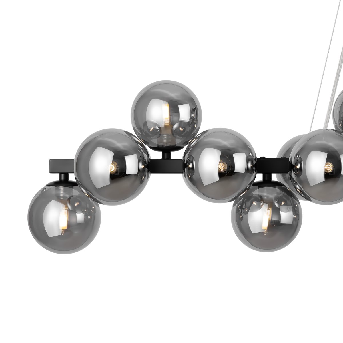 Dallas 123cm Schwarz hängelampe Von Maytoni - 